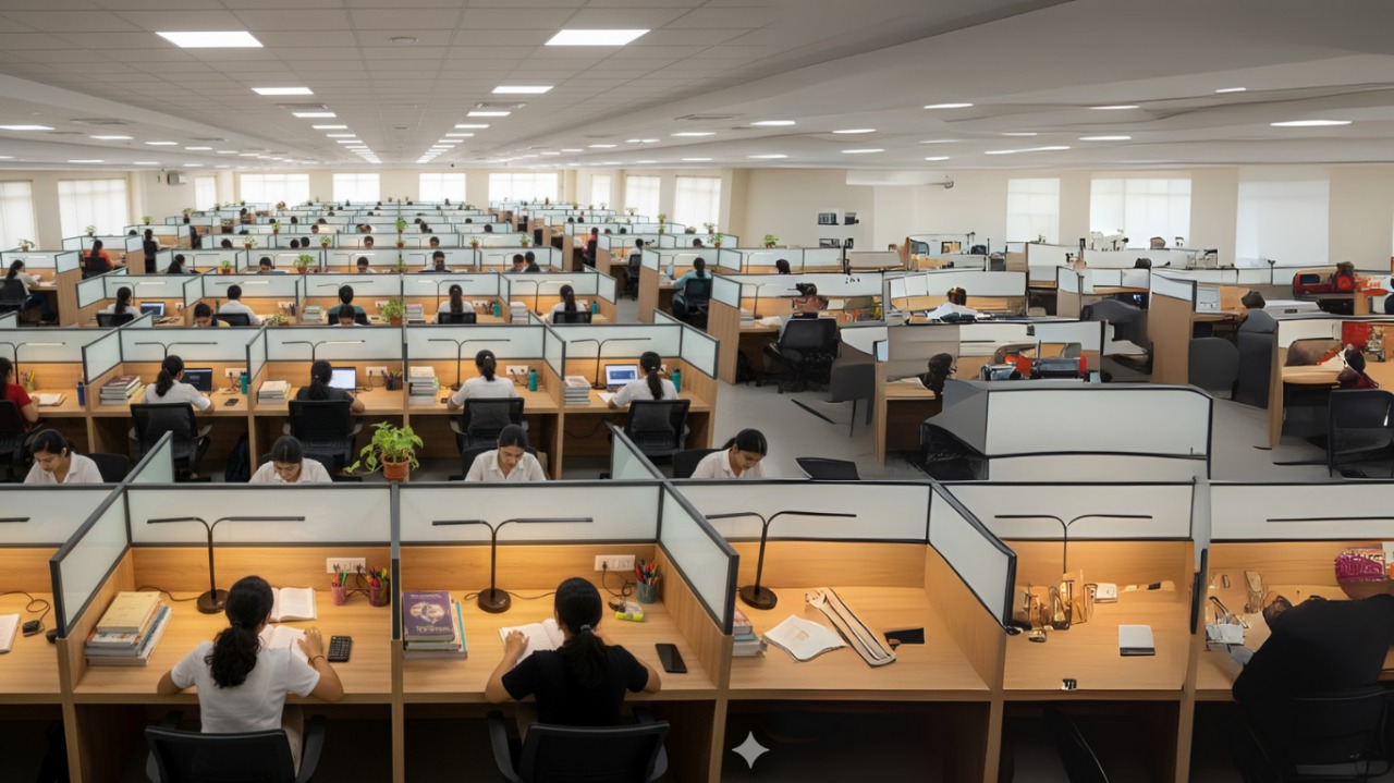 Modern Library Study Space